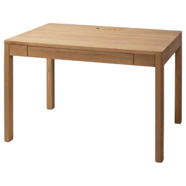 Schreibtisch, Massivholz Eiche natur