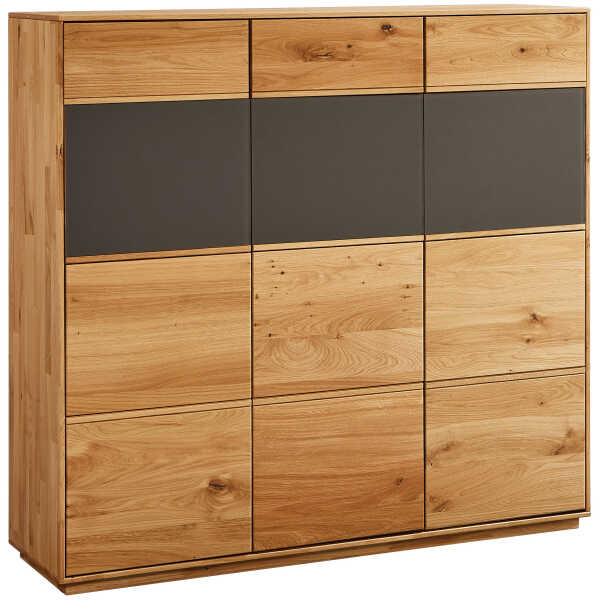 Waldwelt SCHUHSCHRANK Grau, Eiche