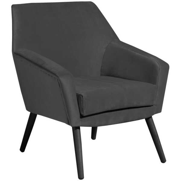 Max Winzer SESSEL Anthrazit, Schwarz