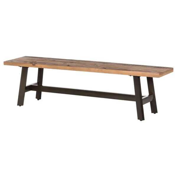 Sitzbank 170cm Braun