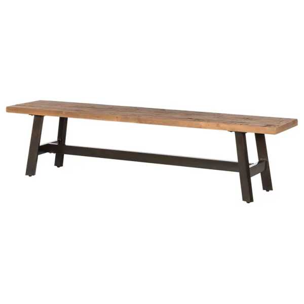 Sitzbank 190cm Braun