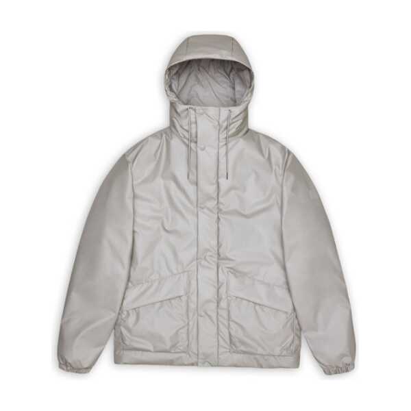 Rains - Lohja Insulated Cargo Jacket W3T2 - Winterjacke grau