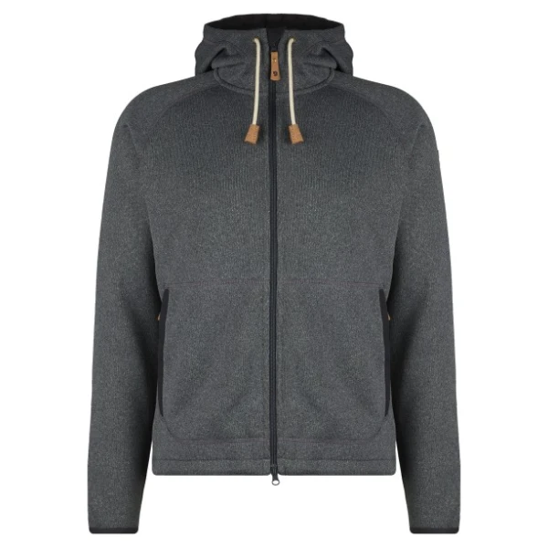 Fjällräven - Övik Fleece Hoodie - Fleecejacke grau