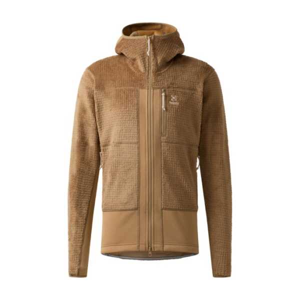 Haglöfs - Vassi Mid Hood - Fleecejacke braun