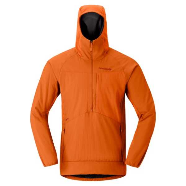 Norrøna - Møre Octa Zip Hood - Fleecejacke orange