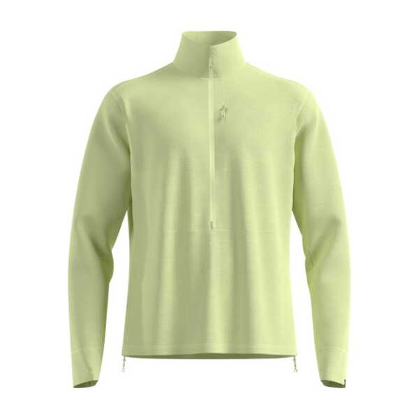 Odlo - Mid Layer 1/2 Zip Grid Fleece - Fleecejacke grün