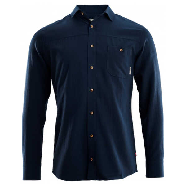 Aclima - Woven Wool Shirt - Hemd blau