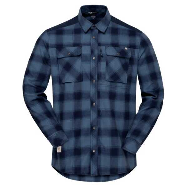 Norrøna - Femund Flannel Shirt - Hemd blau