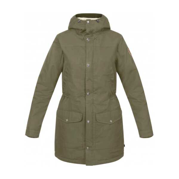 Fjällräven - Women's Greenland Winter Parka - Mantel oliv