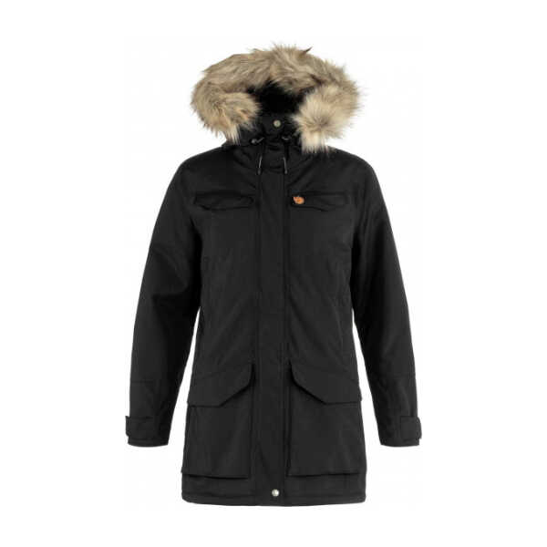 Fjällräven - Women's Nuuk Parka - Mantel schwarz