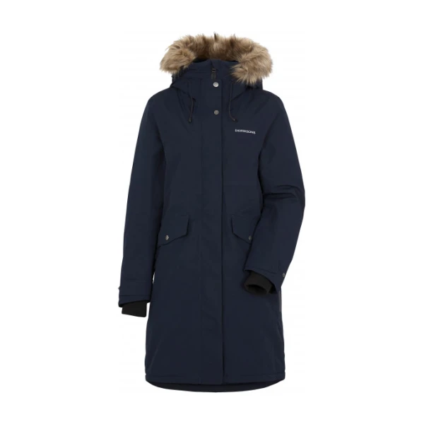 Didriksons - Women's Erika Parka 3 - Mantel blau