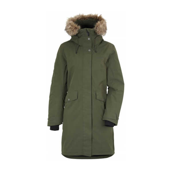 Didriksons - Women's Erika Parka 3 - Mantel oliv