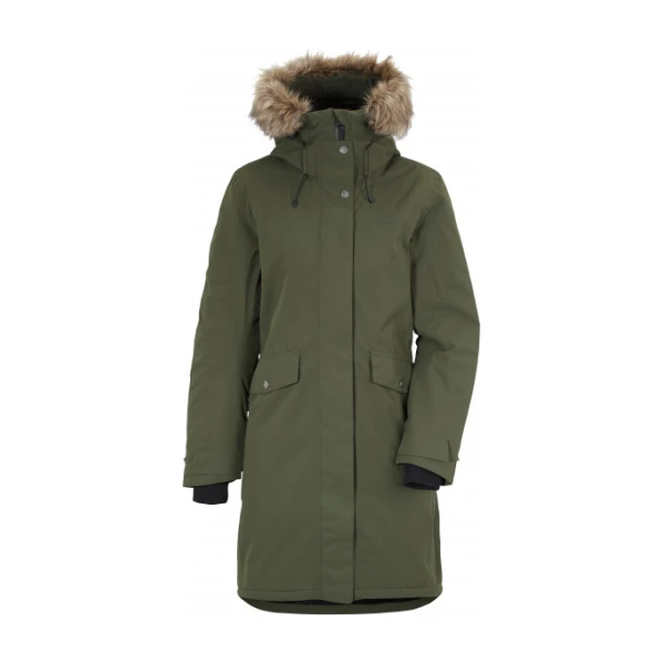 Didriksons - Women's Erika Parka 3 - Mantel oliv
