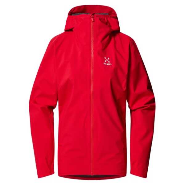 Haglöfs - Women's Korp Proof Jacket - Regenjacke rot