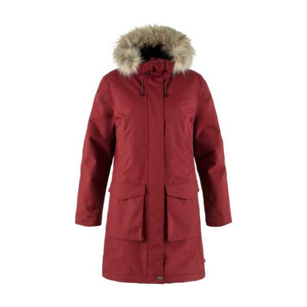 Fjällräven - Women's Nuuk Lite Parka - Mantel rot