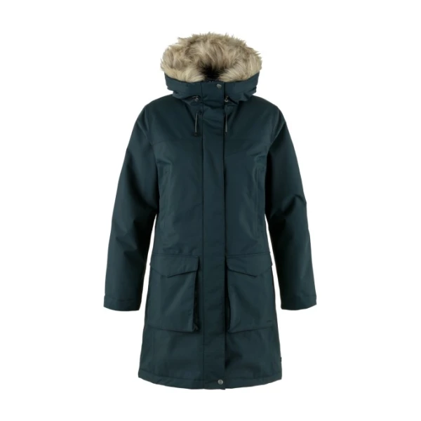 Fjällräven - Women's Nuuk Lite Parka - Mantel blau