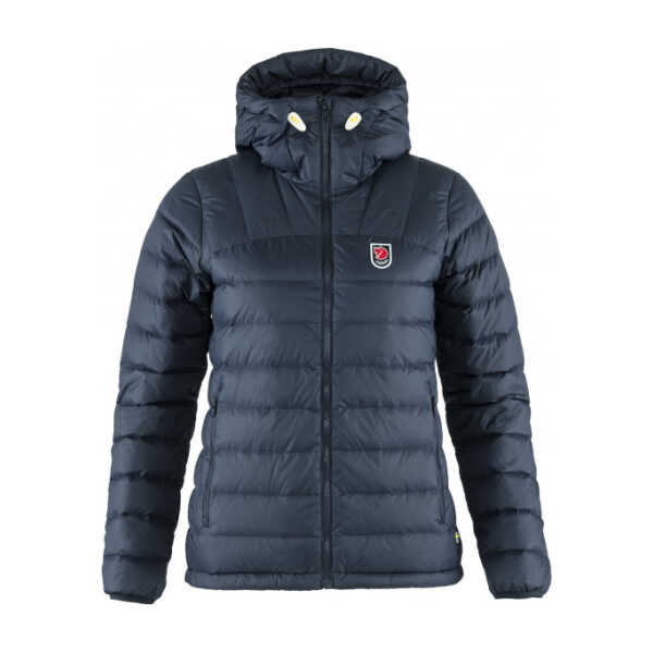 Fjällräven - Women's Expedition Pack Down Hoodie - Daunenjacke blau