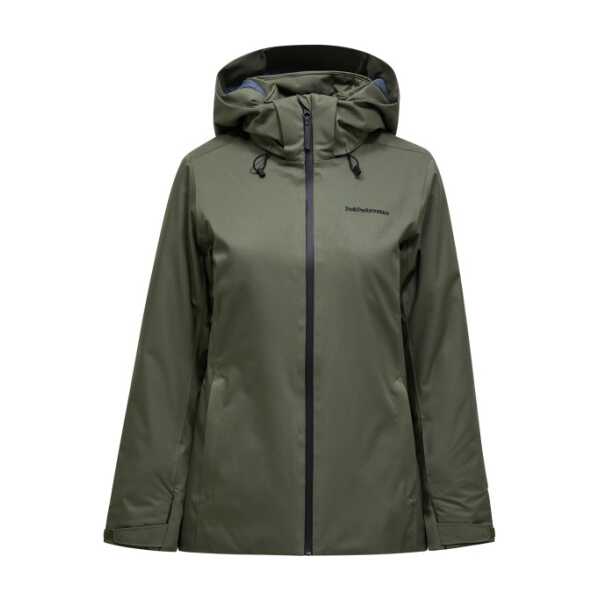 Peak Performance - Women's Anima Insulated Jacket - Skijacke oliv