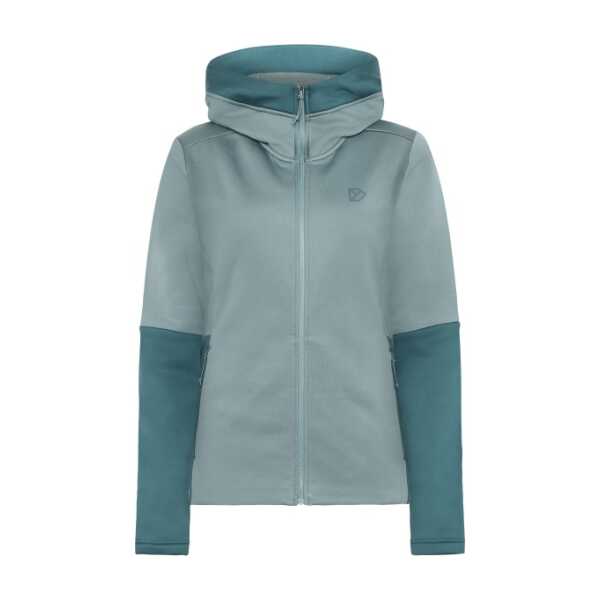 Didriksons - Women's Anneli Fullzip 3 - Fleecejacke türkis