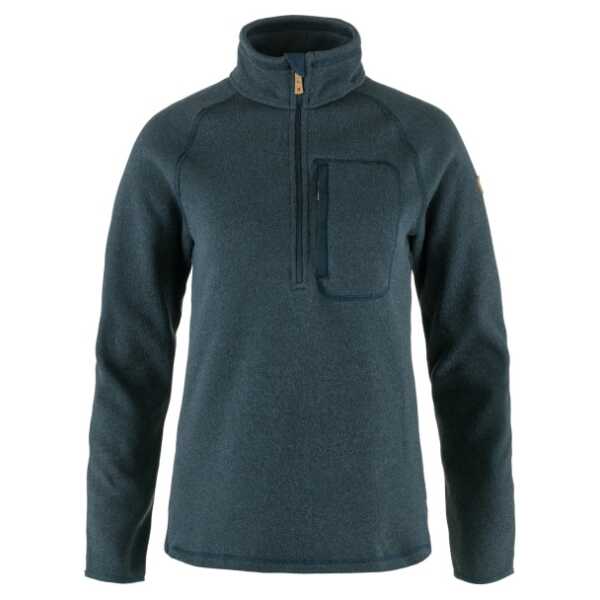 Fjällräven - Women's Övik Fleece Half Zip - Fleecepullover blau