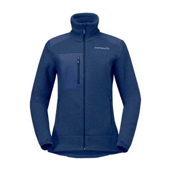 Norrøna - Women's Trollveggen Warm3 Jacket - Fleecejacke blau