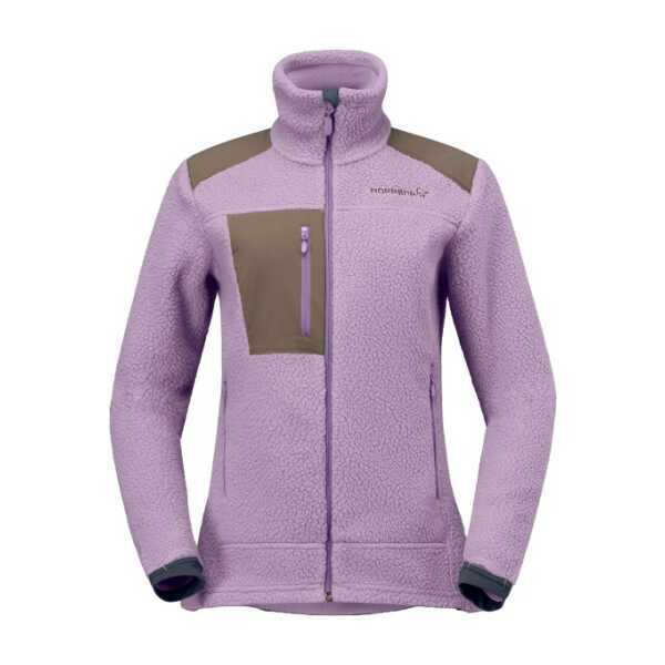 Norrøna - Women's Trollveggen Warm3 Jacket - Fleecejacke rosa