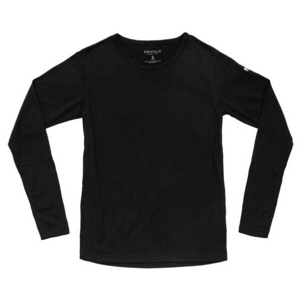 Devold - Women's Breeze Plus Merino 200 Shirt - Merinounterwäsche schwarz