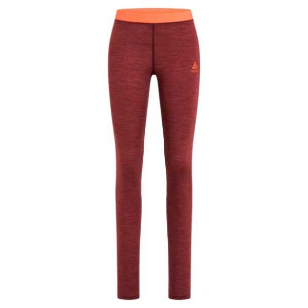 Odlo - Women's Natural Performance Wool 130 Base Layer Tights - Merinounterwäsche rot