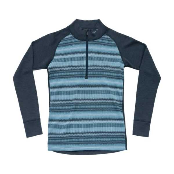 Devold - Women's Signature Merino 230 Zip - Merinounterwäsche blau