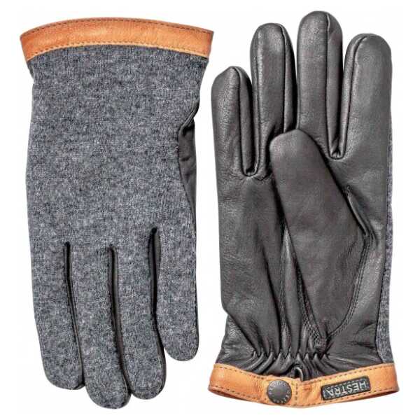 Hestra - Deerskin Wool Tricot - Handschuhe grau