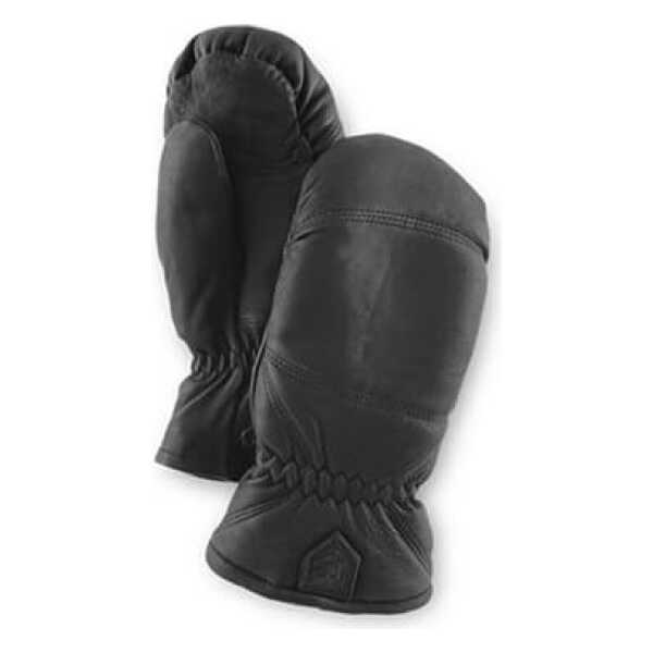 Hestra - Leather Box Mitt - Handschuhe schwarz/grau