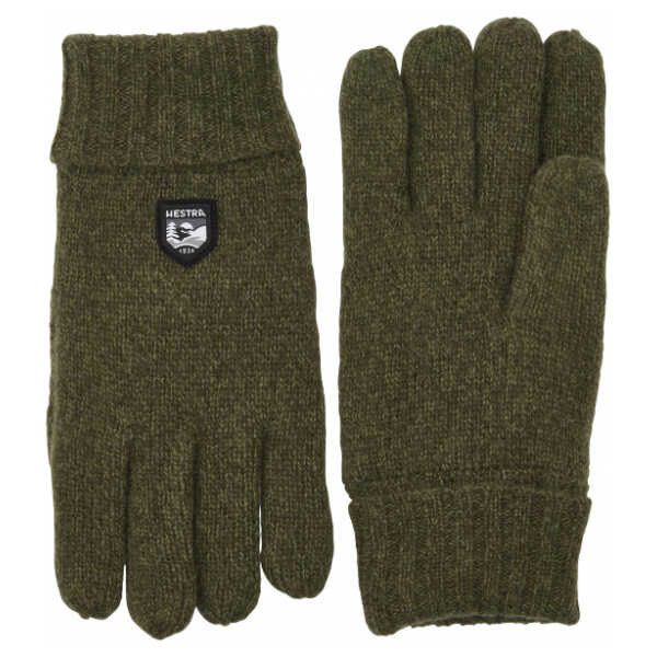 Hestra - Basic Wool Glove - Handschuhe oliv