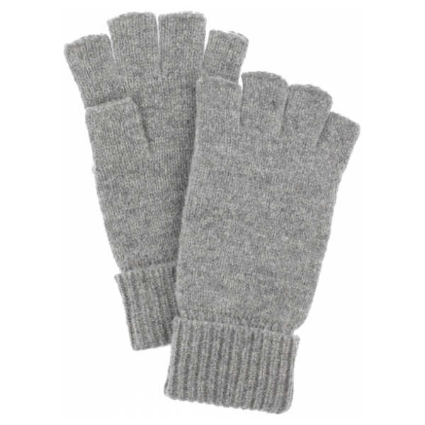 Hestra - Basic Wool Half Finger - Handschuhe grau