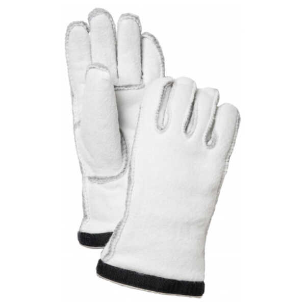Hestra - Women's Heli Ski Liner 5 Finger - Handschuhe weiß