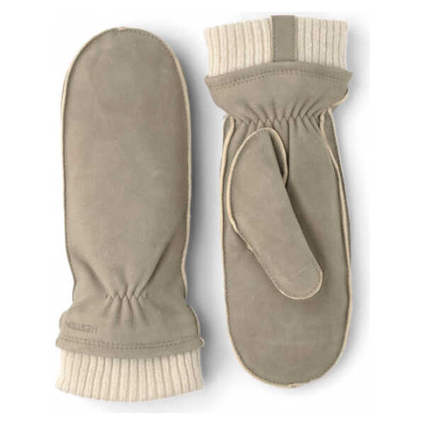 Hestra - Women's Nora Chamois Mitt - Handschuhe beige