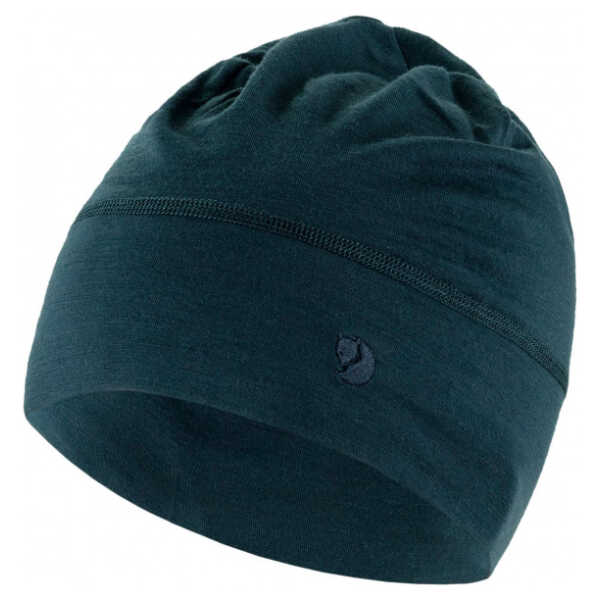 Fjällräven - Abisko Lite Wool Beanie - Mütze blau