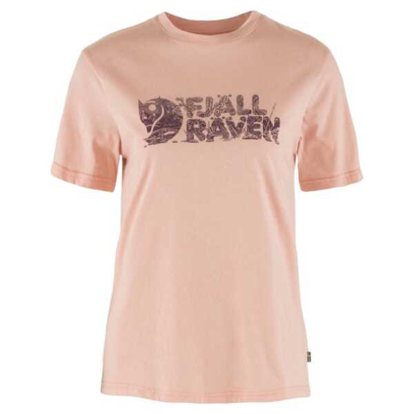 Fjällräven - Women's Lush Logo T-Shirt - T-Shirt rosa