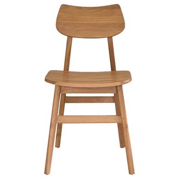 Stuhl aus massivem Teakholz