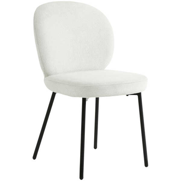Ambia Home STUHL Schwarz, Weiß