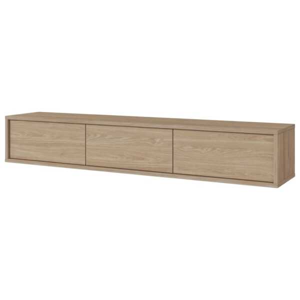 TV-Board stehend/hängend, Eiche, 180 cm