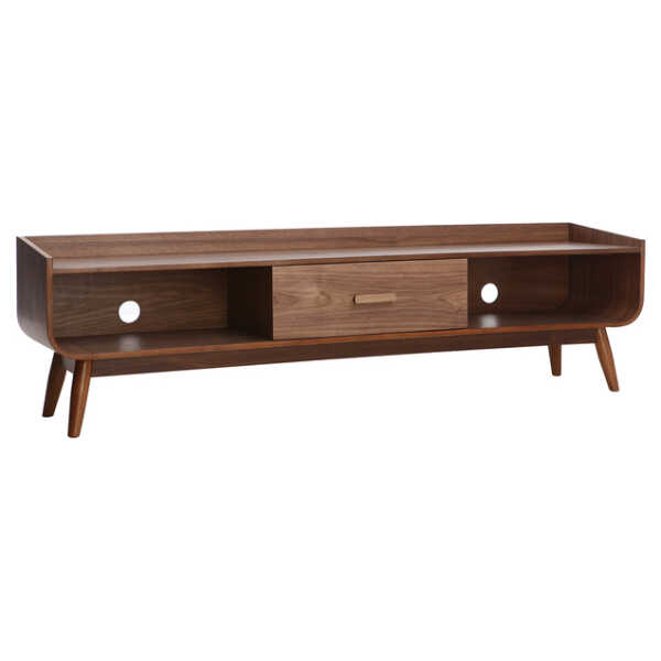 TV-Möbel Vintage Nussbaumholz 180 cm HALLEN