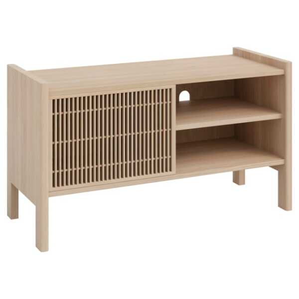 TV- Ständer aus Vinyl in Kiefer natur 102,2 cm Unlackiert