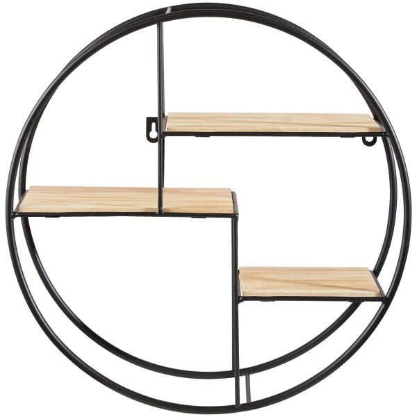 Ambia Home WANDREGAL Natur, Schwarz