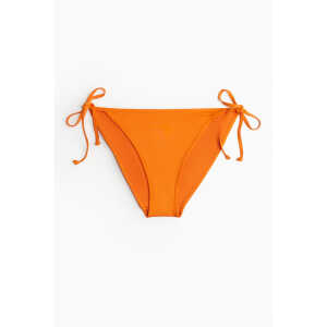 H&M Tie-Tanga Bikinihose Orange, Bikini-Unterteil in Größe 34