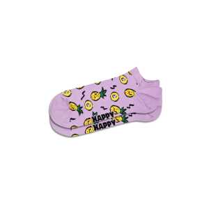 Hellviolette Ananas Low Socken