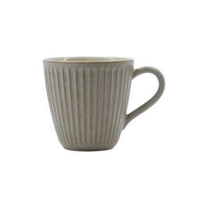 House Doctor - Pleat Tasse, Ø 9 cm, grau / braun