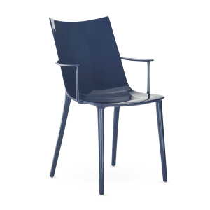 Kartell - H.H.H. Armlehnstuhl, blau