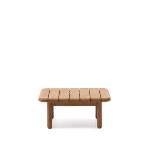 Kave Home - Turqueta Couchtisch aus massivem Teakholz FSC 100% 70 x 70 cm