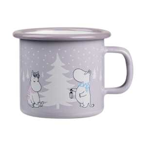 Muurla Moomin Emaille Tasse 25 cl Snowfall