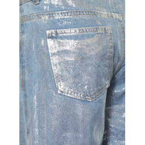 Name It Jeans Mit Glitzergarn blau